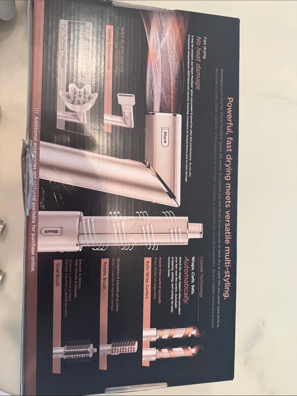 Shark FlexStyle Air Styling & Drying System - Rose Gold